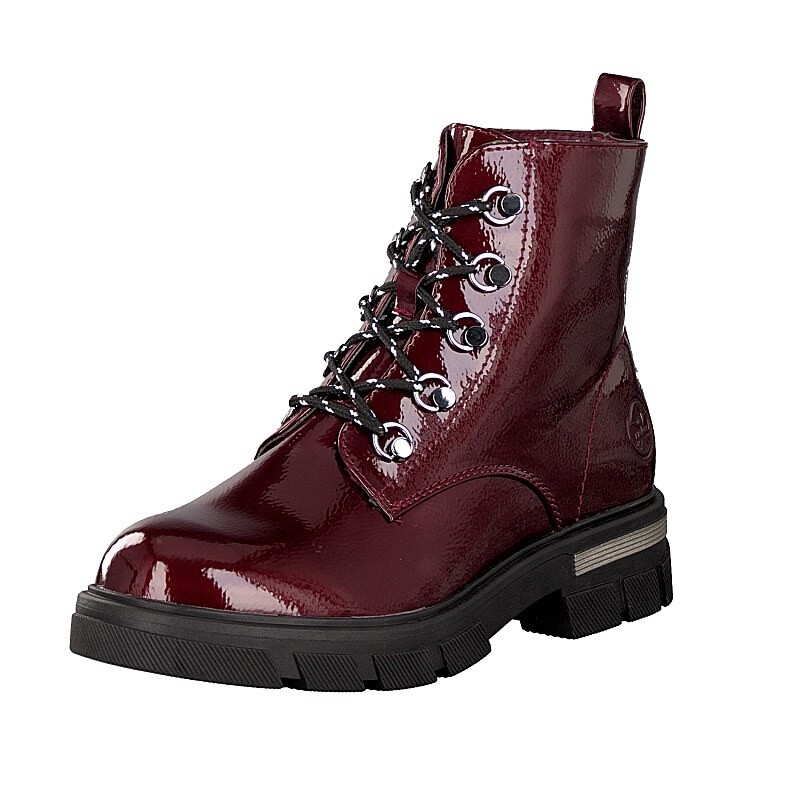 Botas Rieker 92610-35 Para Mulher - Vermelhas